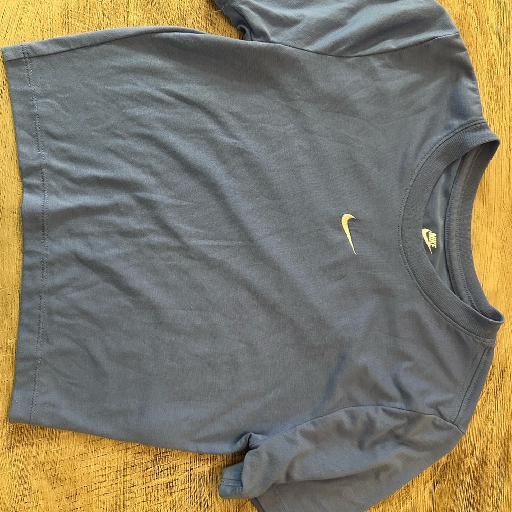Nike Blue T-Shirt crop Brand New